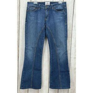 People's Liberation Jeans Womens Size 29 Bella Hippie Flare 22" Blue Denim